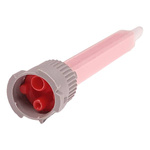 Nozzle for two-component glue - 1:1 - 90mm - square - mixer