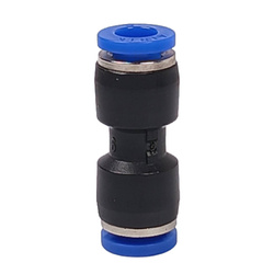 Złączka wtykowa prosta PU-6mm - Szybkozłącze pneumatyczne do wody