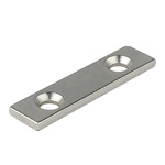 Neodymium Plate Magnet 40x10x3mm With Screw Holes