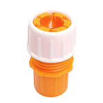 Hose tap clamp connector - 16mm - quick connect - plastic hose connector