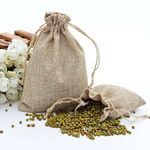 Fabric bag with string 13x18cm - Spice herb pouch