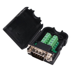 DB9 Socket Transition 9Pin DSUB8 Male - Enclosure With Quick Release
