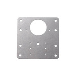 Hinge repair plate 90x90mm - sheet metal 0.7mm - furniture hinge repair