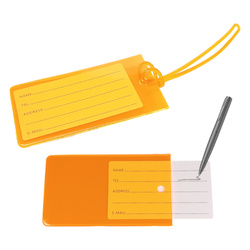 Luggage Tag Key ID Neon - Mix Colors - Label