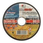 Inox metal cutting disc 115x1x22.2mm - 13200RPM - for angle grinder