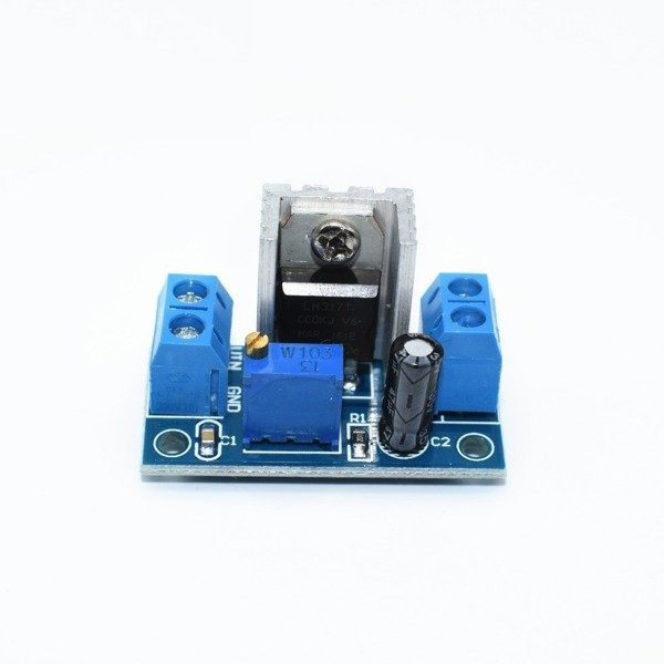 Przetwornica DC-DC 1.5A - 4.2-40V - step-down - LM317