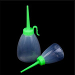 Oil bottle 180ml with applicator - fluid dispensing container