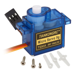 TowerPro TS90A servo - multi-turn (360 degrees) - TS90A servo for robot propulsion