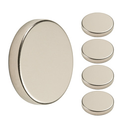 Magnes Neodymowy N38 8x3mm Walcowy - Zestaw 5 sztuk