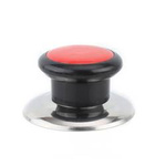 Lid handle - red - pot pan knob