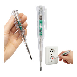 Próbnik napięcia LED 140mm - 12-240V - Tester prądu - Probówka