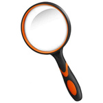 75mm hand magnifier - 10x magnifying glass