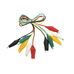 Przewody z krokodylkami 5 szt - kable 5 kolorów - 50cm - CM11N