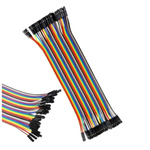 DuPont F-F jumper cables 40 pcs 10cm - male-female