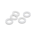 Flat silicone gasket 24/16mm - 5pcs - for washing machine hose - shower - faucet