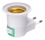 Adapter - adapter for bulb with E27 230V thread - tip