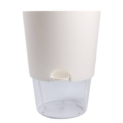 Nova Self Watering Pot - Hydroponics 19cm White