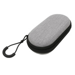 Headphone Case Case 110x60x35mm Gray Box with Mesh