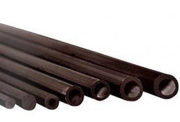 Durable Glass-Polyester Tube - 4/2mm - 1mb Black