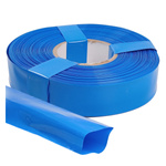Shrink film - PVC sleeve wide. 38mm blue for 18650 batteries 1mb