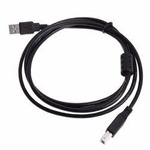 USB cable - Type B and Type A connectors - 300cm - for Arduino, printers, scanners
