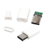 USB type C 2.0 plug - DIY - cable mounted