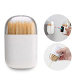 Toothpick box - gray - magnetic toothpick organizer - container