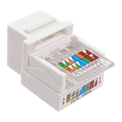 Keystone RJ45 UTP CAT5E keystone socket - LAN UTP tool-less socket