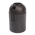 Thermoplastic holder e27 - Light Bulbs Socket Black Construction