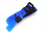 Velcro tie with clip 20x200mm - double-sided fastening Velcro - 1pc