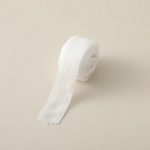 Self-adhesive tape for shortening pants - white - 50 m - without sewing