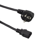 Computer power cable 1.2m 230V - PC power supply - Monitor