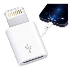 Adapter - Przejściówka - MicroUSB - Lighting - Do IPHONE 5/6/6+/7