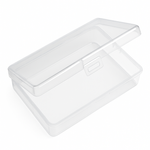 Rectangular Box 12.5x8.5x2.5cm Transparent Closable Organizer
