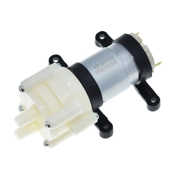 Pompa membranowa - silnik R385+ Pompa Membranowa Do Wody 6V 12V Pompka 2L/min R385