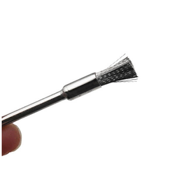 Wire sanding brush 6mm - brush - for dremel, mini rubbermaid