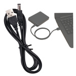 USB cable type A - DC 5.5 x2.5mm - power cable - 100cm