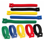Organizer do kabli - niebieski - rzep opaska zaciskowa - 10x150mm