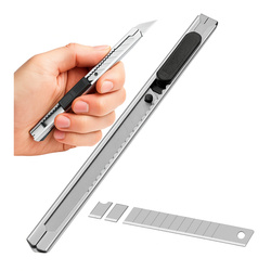 Multipurpose knife - with extendable 9mm blade - paper wallpaper cutter