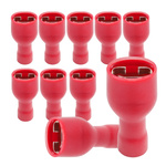 Female Insulated Crimped Connector FDFD 1.25-250 10pcs Quick Connector