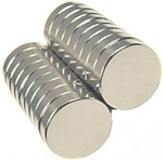 Magnet 15x3mm cylindrical N35 - neodymium magnet