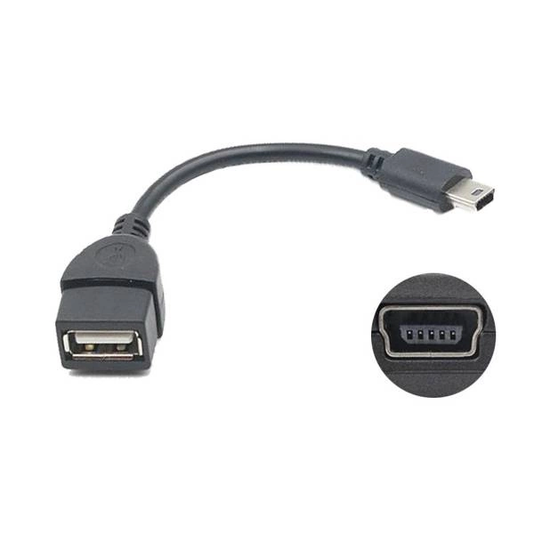 Кабель OTG Buro micro USB (m) - USB (m), 0.2м, черный