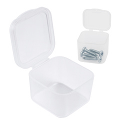 Miniature Plastic Organizer - 25x24x22mm - Tinker Tote