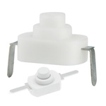 Microswitch 12x8mm - KAN-15 - flashlight switch - momentary self-locking 1208YD