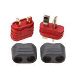 T-plugs (DEAN) with shield - Dean connector - complete high current mini connector - Amass