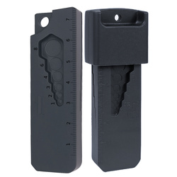 Slot meter 0.75-9.5mm - multitool key ring measure