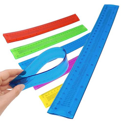 Flexible 30cm Ruler - Flexible - With Multiplication Table - Mix of Colors