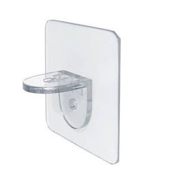 Wspornik samoprzylepny pod półkę - 58x58mm - 10szt - Podpórka - Uchwyt