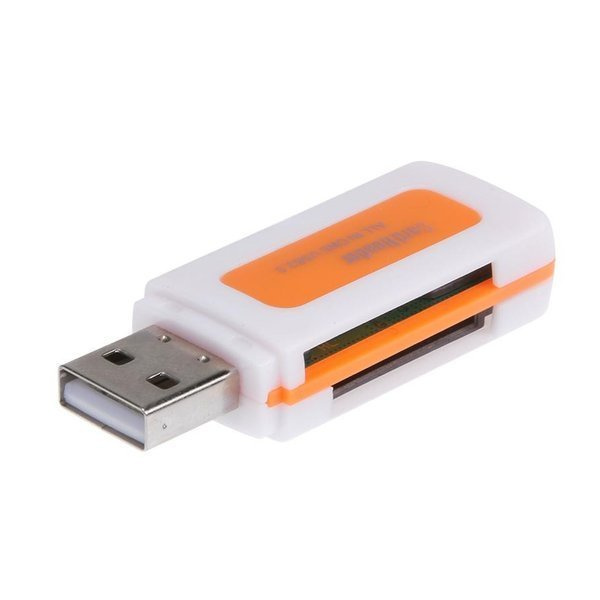 Czytnik USB 2.0 do kart pamięci w różnych kolorach