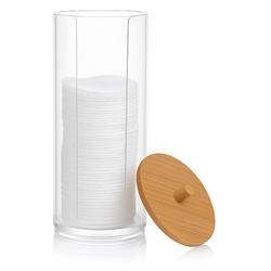 Container for Cosmetic cotton pads Hygienic acrylic Dispenser